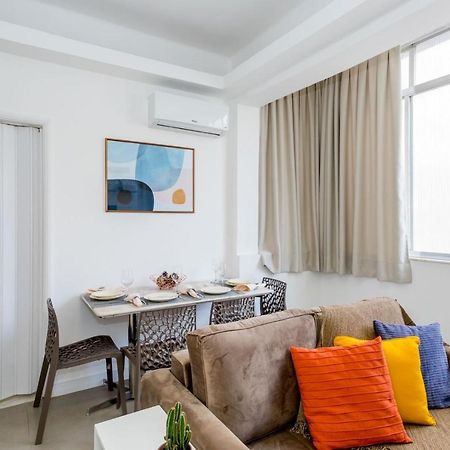 Relax Em Copacabana, Quarto E Sala, 150 Mt Da Praia, Cozinha, Maq De Lavar Roupa E Ar Rio de Janeiro Ngoại thất bức ảnh