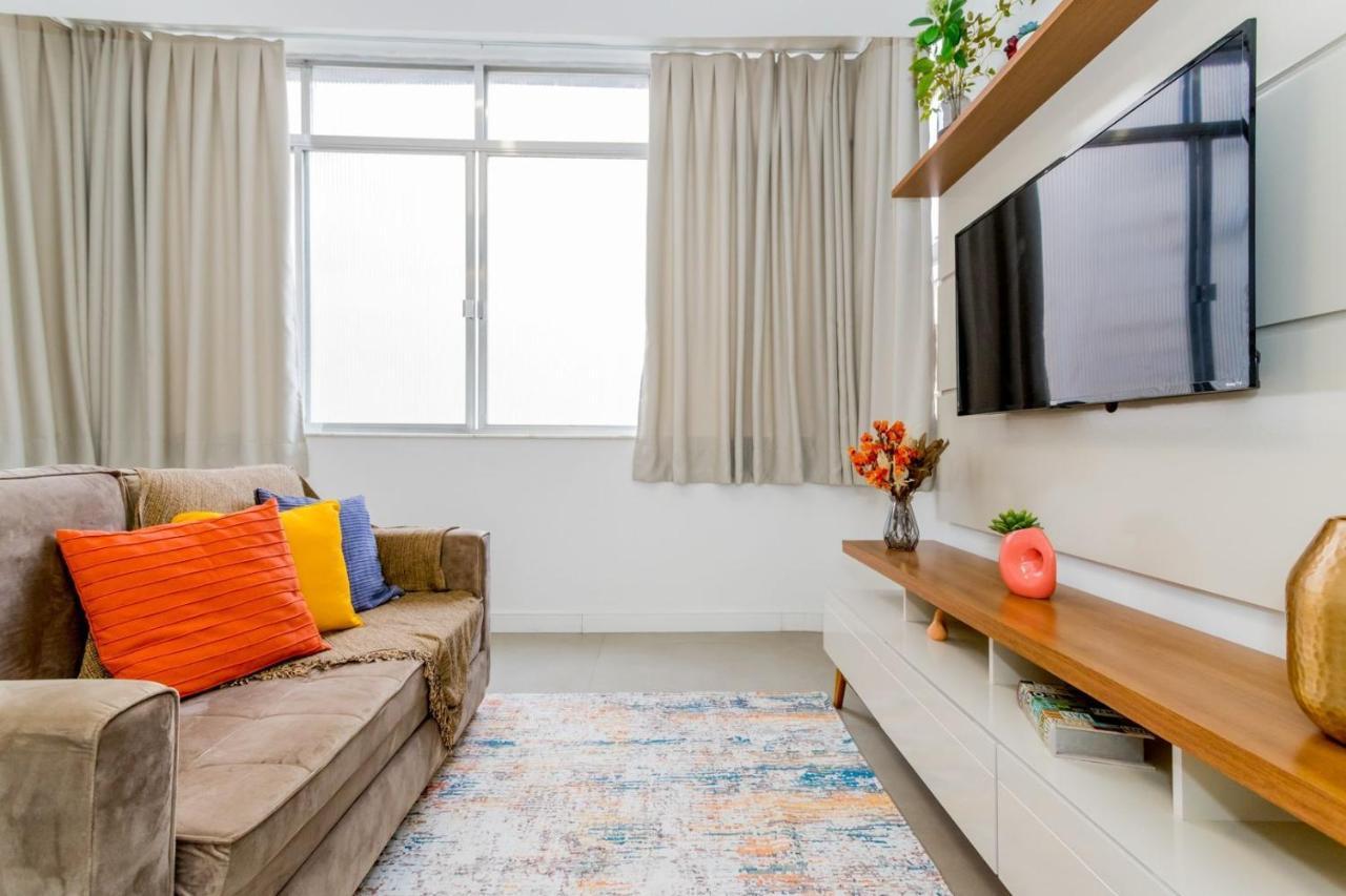 Relax Em Copacabana, Quarto E Sala, 150 Mt Da Praia, Cozinha, Maq De Lavar Roupa E Ar Rio de Janeiro Ngoại thất bức ảnh