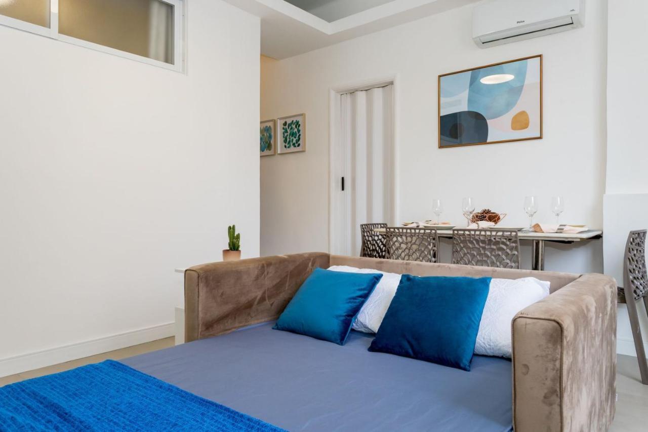 Relax Em Copacabana, Quarto E Sala, 150 Mt Da Praia, Cozinha, Maq De Lavar Roupa E Ar Rio de Janeiro Ngoại thất bức ảnh
