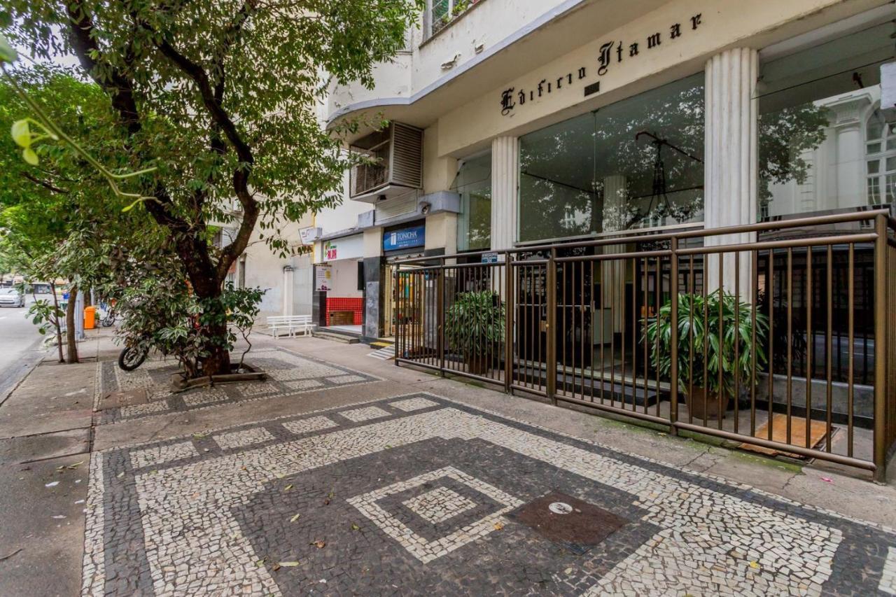 Relax Em Copacabana, Quarto E Sala, 150 Mt Da Praia, Cozinha, Maq De Lavar Roupa E Ar Rio de Janeiro Ngoại thất bức ảnh